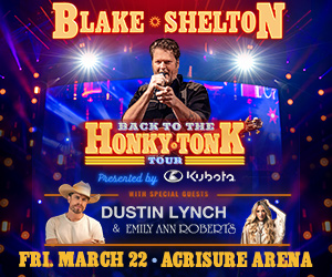 Listen to win tickets to see Blake Shelton!